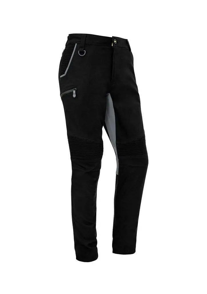SYZMIK mens streetworx stretch pant non-cuffed zp320 Metro Workwear.